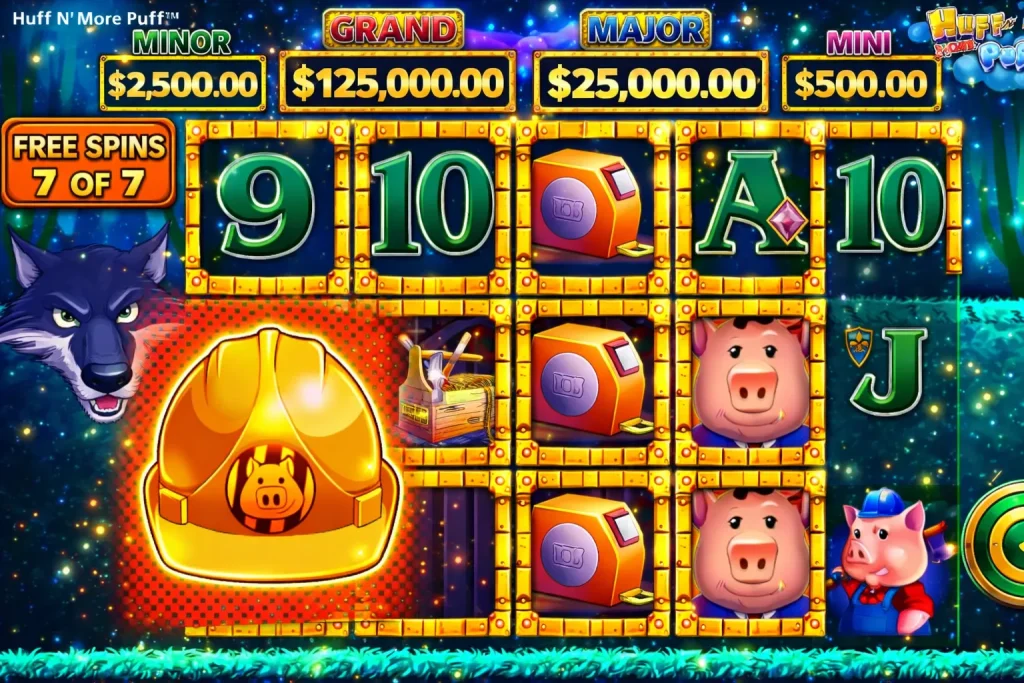 Huff N' More Puff Slot