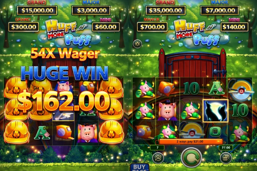 Huff N' More Puff App Online UK