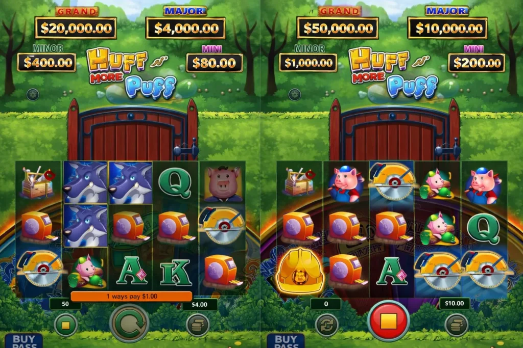 Huff N' More Puff App Casino UK