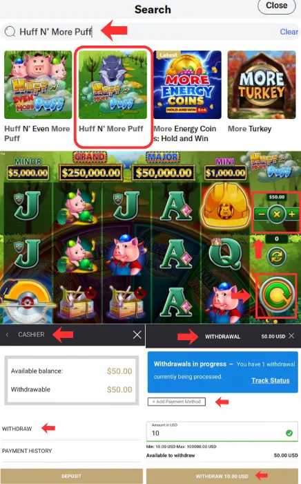 Search and play